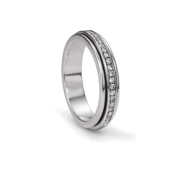 Lunar Meditation Spinner Ring Harmony Jewellers Grimsby, ON