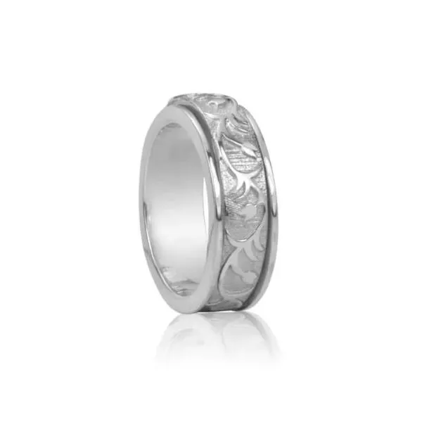 Sterling Silver ROSE Meditation Ring Harmony Jewellers Grimsby, ON