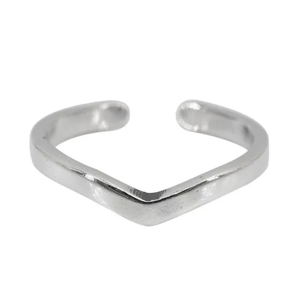 Sterling Silver Adjustable Toe Ring, 4mm width Harmony Jewellers Grimsby, ON