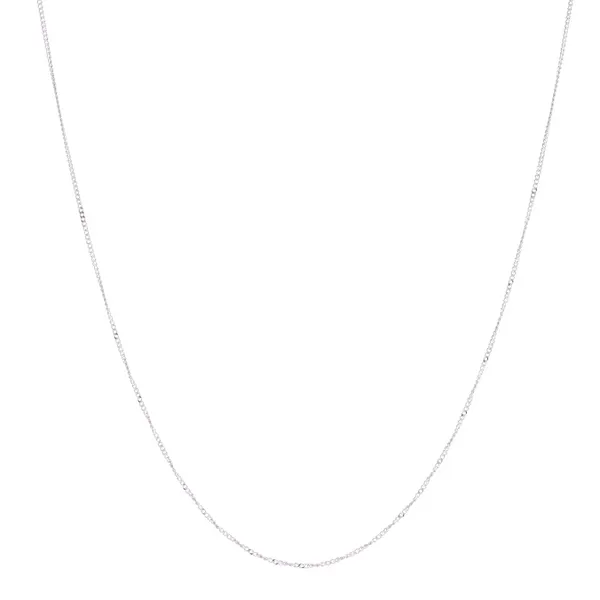 Sterling Silver Curb 24