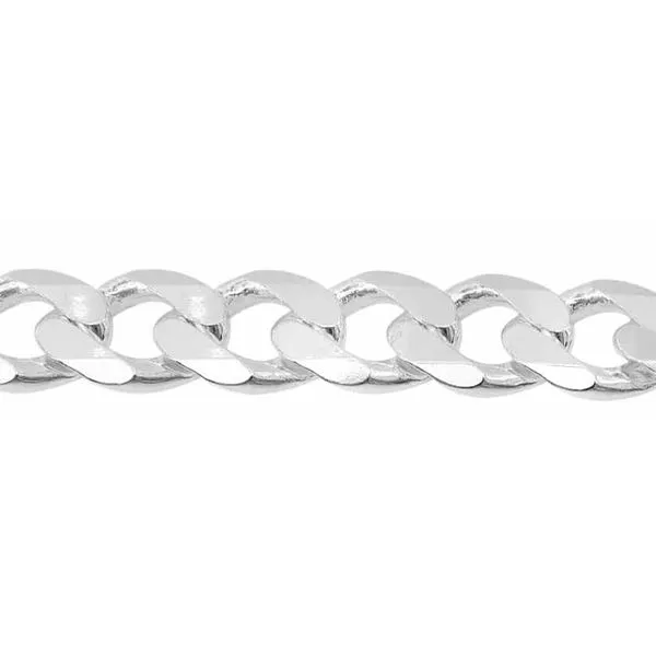 Sterling Silver 2mm Curb Link Chain 20