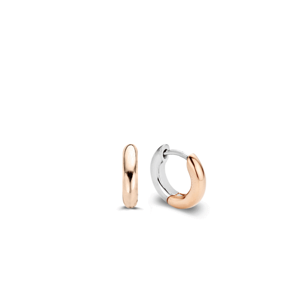 TI SENTO Milano Elegant Two Tone Hoop Earrings  Final Sale Harmony Jewellers Grimsby, ON