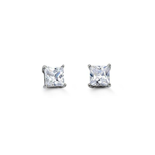 Sterling Silver 5mm CZ Stud Earrings Harmony Jewellers Grimsby, ON