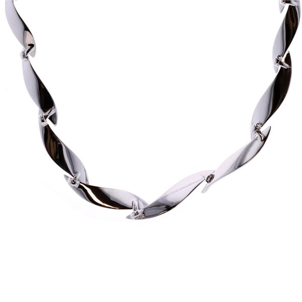 Sterling Silver Rhodium Plated Necklace Harmony Jewellers Grimsby, ON