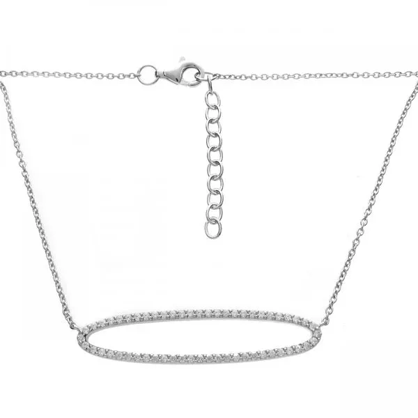 Sterling Silver CZ Necklace Harmony Jewellers Grimsby, ON