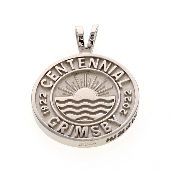 Sterling Silver Grimsby Centennial Pendant Harmony Jewellers Grimsby, ON