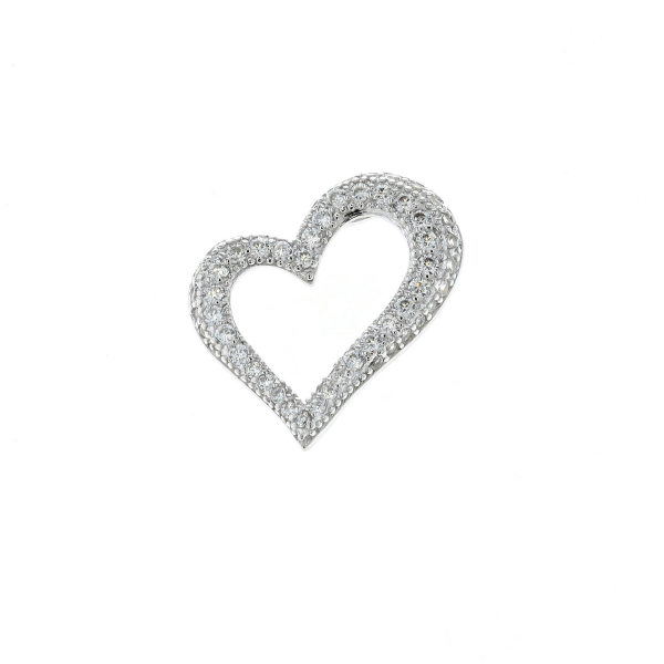 Reign Sterling Silver CZ Heart Pendant Harmony Jewellers Grimsby, ON