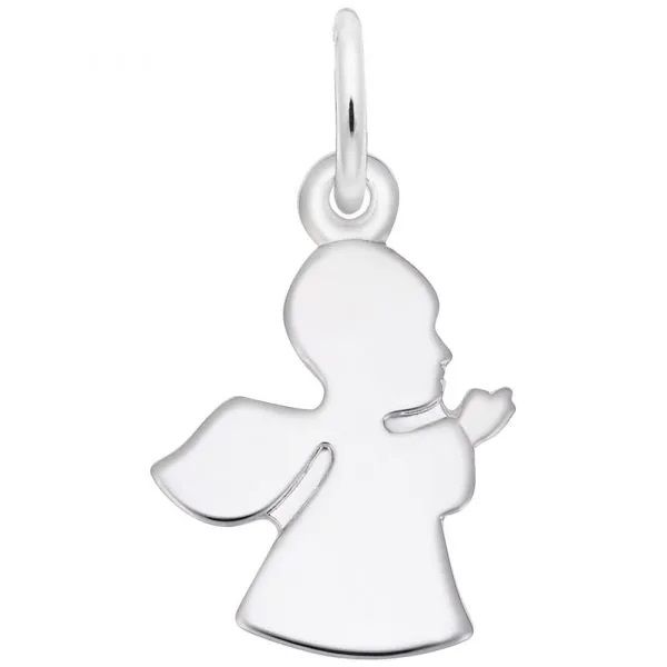 Sterling Silver Small Angel Pendant Harmony Jewellers Grimsby, ON