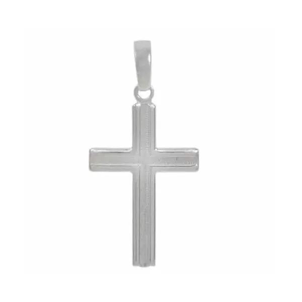 Sterling Silver 25x16mm Cross Pendant Harmony Jewellers Grimsby, ON