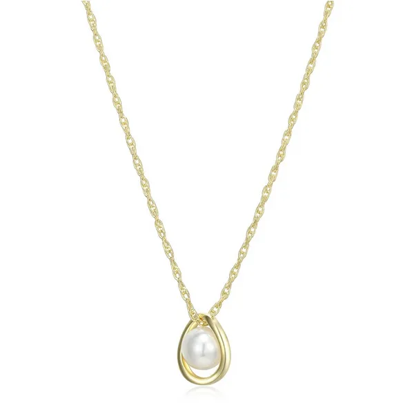ELLE Gold Plated Fresh Water Pearl 