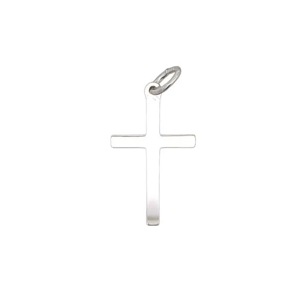 Sterling Silver Medium Plain Cross Charm Harmony Jewellers Grimsby, ON