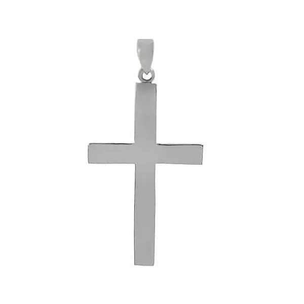 Sterling Silver Large Cross Pendant Harmony Jewellers Grimsby, ON