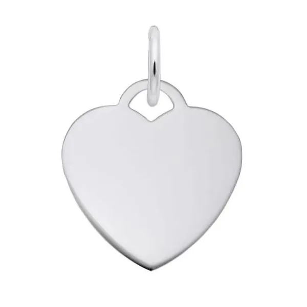 Sterling Silver Small Heart Charm Harmony Jewellers Grimsby, ON