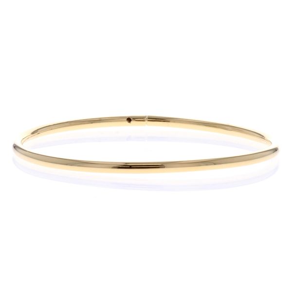 REIGN Sterling Silver Yellow Gold Plated Flexi Bangle Harmony Jewellers Grimsby, ON