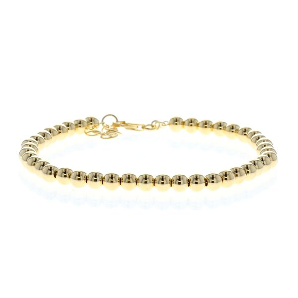 REIGN Sterling Silver Gold Plated Beads 6.5