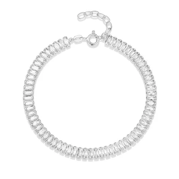 Reign Sterling Silver CZ 6.75+1