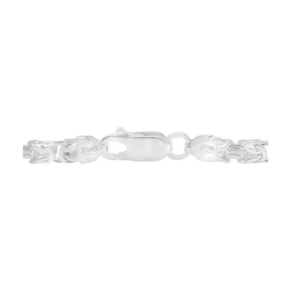 Sterling Silver 3mm Byzantine Chain - 7