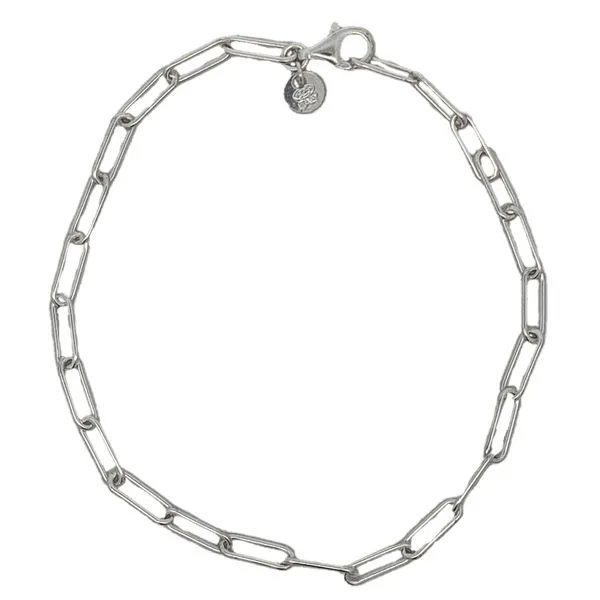 Sterling Silver Paperclip 7.5