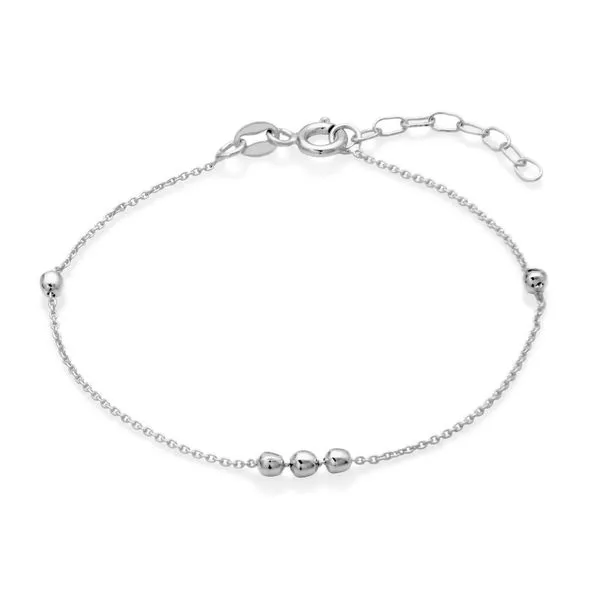 Reign Sterling Silver Bead Bracelet Harmony Jewellers Grimsby, ON