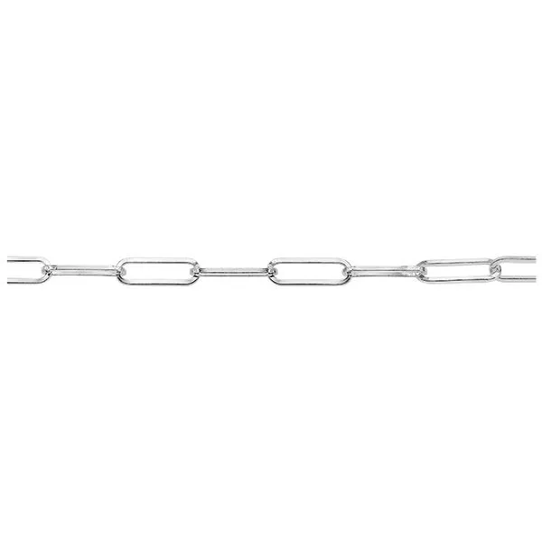 Sterling Silver Paperclip Bracelet 7.5