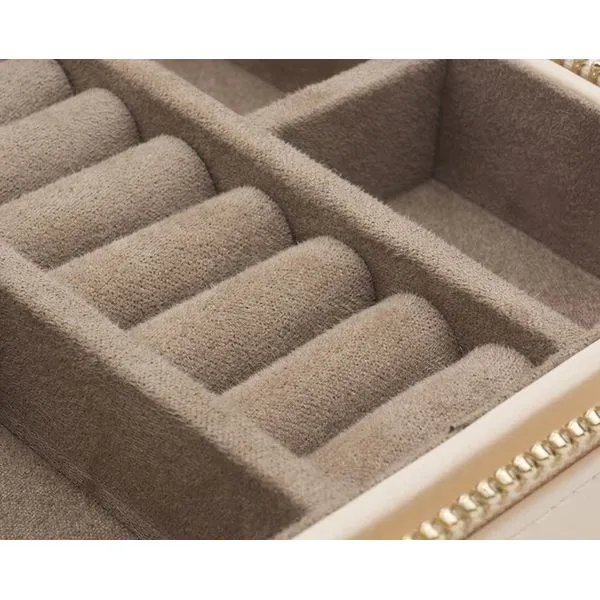 Caroline Zip Travel Case - Ivory Image 3 Harmony Jewellers Grimsby, ON