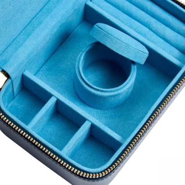 Sophia Travel Zip Case - Indigo Image 3 Harmony Jewellers Grimsby, ON