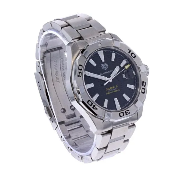 Tag Heuer Aquaracer Calibre 5 WAY2010 43mm Circa 2018 Image 3 Harmony Jewellers Grimsby, ON