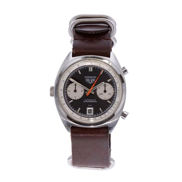 Heuer Carrera 38mm 1153 R Circa 1970's Harmony Jewellers Grimsby, ON