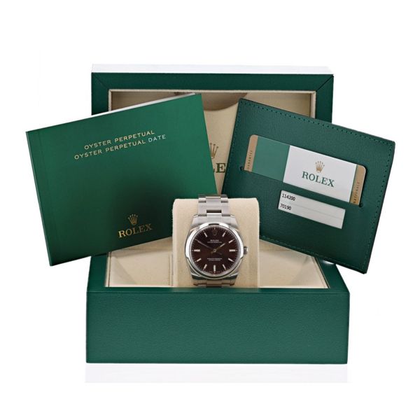 Rolex Oyster Perpetual 114200 34 mm 2018 Image 4 Harmony Jewellers Grimsby, ON