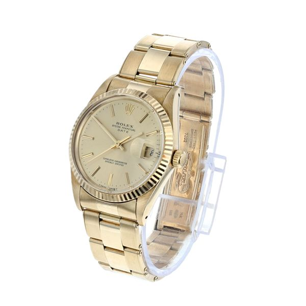 Rolex Date 15037 34mm 1987 Image 2 Harmony Jewellers Grimsby, ON