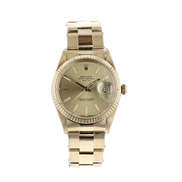 Rolex Date 15037 34mm 1987 Harmony Jewellers Grimsby, ON