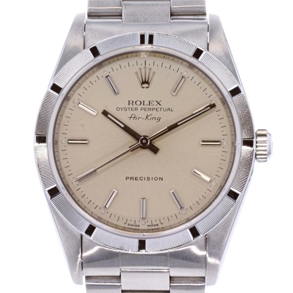 Rolex Air-King 14010 34mm 1995 Image 2 Harmony Jewellers Grimsby, ON