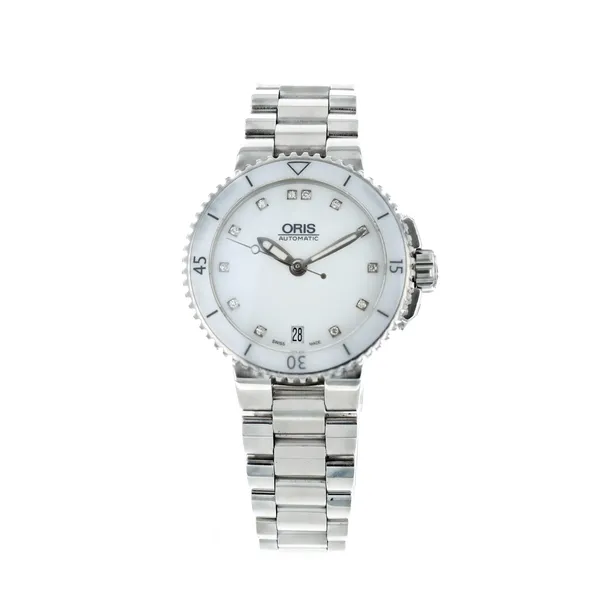 Oris aquis lady date sale