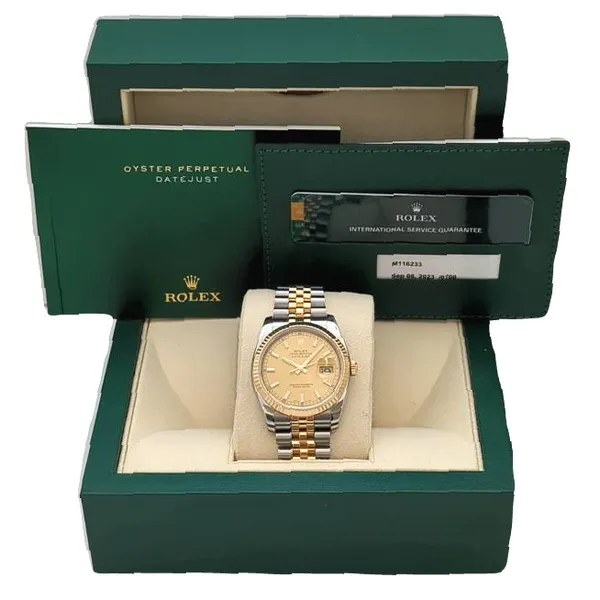 Rolex Datejust 116233 36mm 2018 Image 4 Harmony Jewellers Grimsby, ON