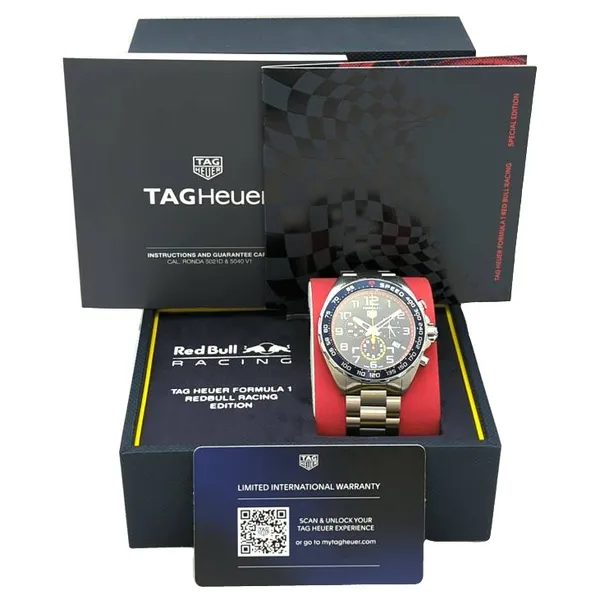 Tag Heuer  Formula 1 Red Bull Racing CAZ101AL-0 43mm 2023 Image 4 Harmony Jewellers Grimsby, ON