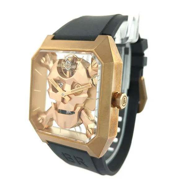 Bell & Ross BR01 Cyber Skull Bronze Limited Edition 45mm 2023 Image 2 Harmony Jewellers Grimsby, ON