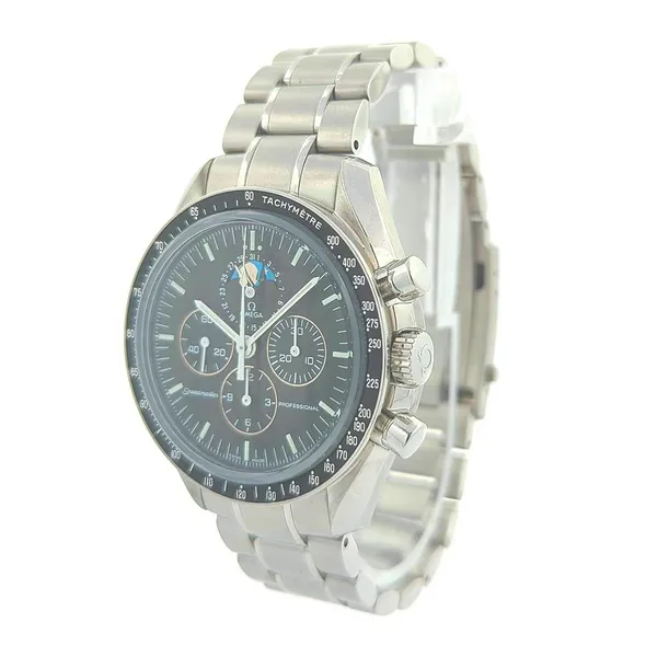 Omega Speedmaster Moonwatch Moonphase  3576.50.00 42mm Circa 2005 Image 2 Harmony Jewellers Grimsby, ON