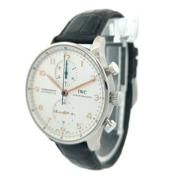 IWC Portugieser Chronograph IW371401 40.9mm Circa 2008 Image 2 Harmony Jewellers Grimsby, ON