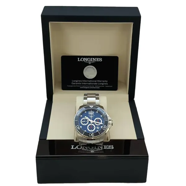 Longines Hydro Conquest Chronograph L3.883.4.96.6 43mm 2024