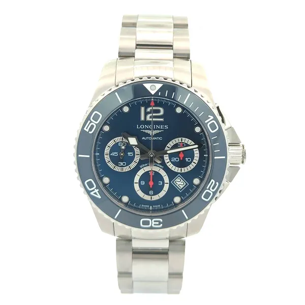 Longines Hydro Conquest Chronograph L3.883.4.96.6 43mm 2024 Harmony Jewellers Grimsby, ON