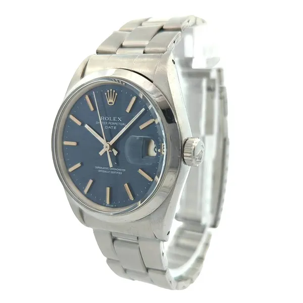 Rolex Oyster Perpetual Date 1500 34mm 1971 Image 2 Harmony Jewellers Grimsby, ON