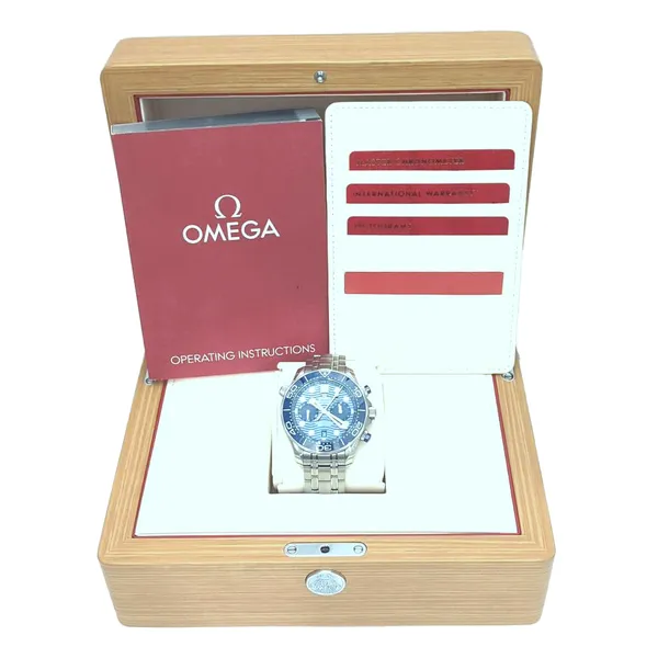 Omega Seamaster Diver Chronograph 300m 210.30.44.51.03.001 44mm 2023 Image 5 Harmony Jewellers Grimsby, ON