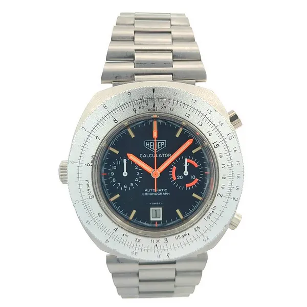 HEUER Heuer Calculator 110.633B 46mm 1972 00178302253 Harmony