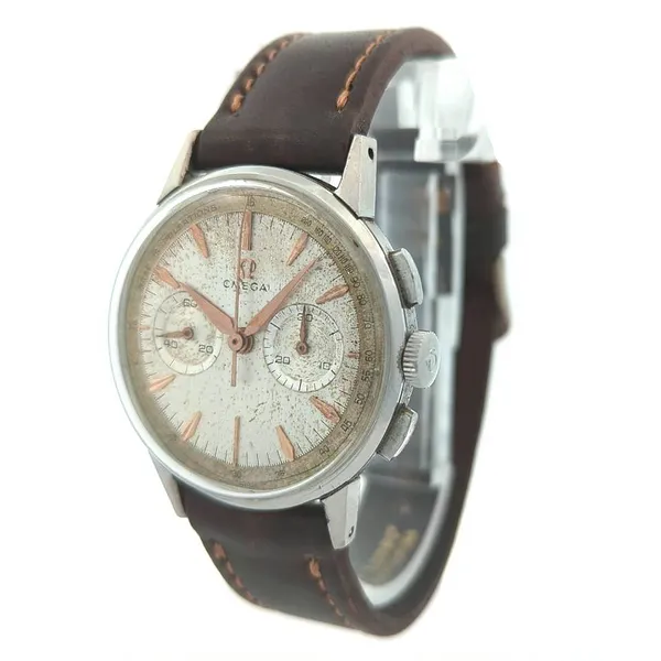 Omega Chronograph With Pulsations Doctor’s Dial 35mm  1960 Image 2 Harmony Jewellers Grimsby, ON