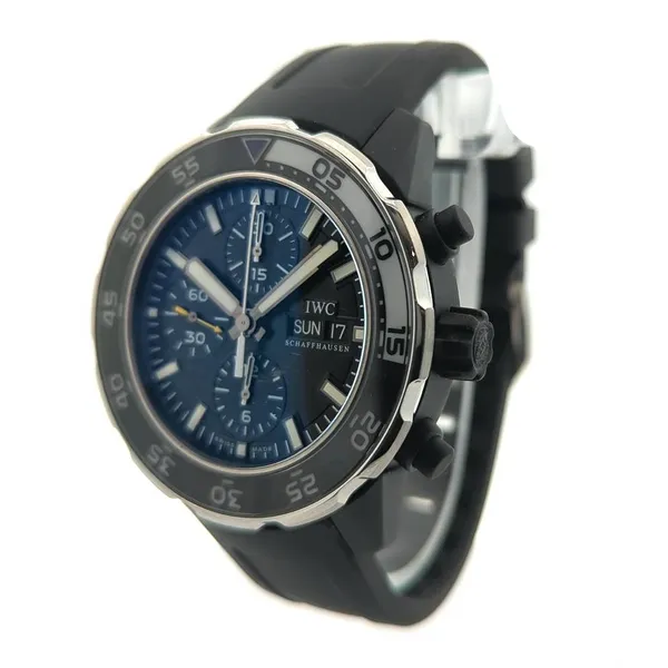 IWC Aquatimer Chronograph Galapagos Islands Special Edition IW376705 43.5mm Circa 2009 Image 2 Harmony Jewellers Grimsby, ON