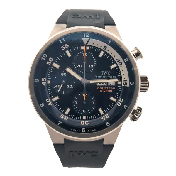 IWC Aquatimer Chronograph Calypso Cousteau Divers IW378201 44mm 2009 Image 2 Harmony Jewellers Grimsby, ON