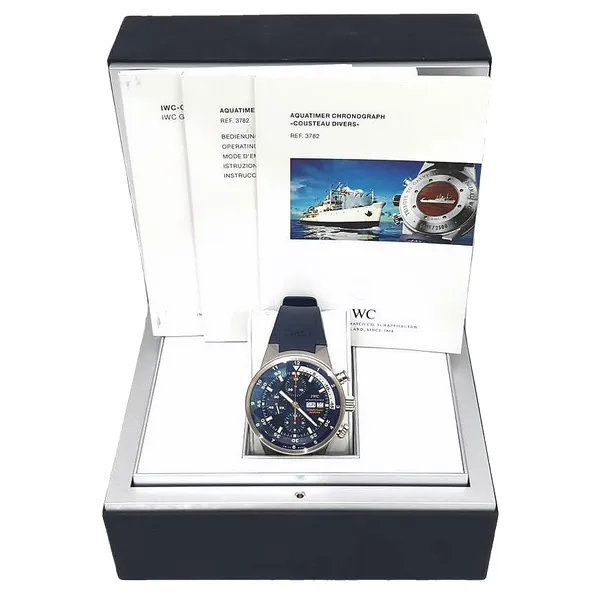 IWC Aquatimer Chronograph Calypso Cousteau Divers IW378201 44mm 2009 Image 4 Harmony Jewellers Grimsby, ON