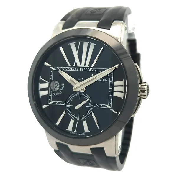 Ulysse Nardin Executive Dual Time 243-00 43mm Circa 2015 Harmony Jewellers Grimsby, ON