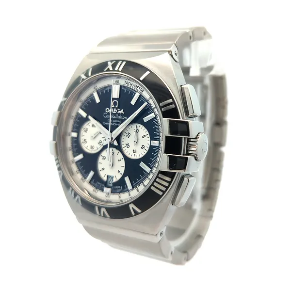 Omega Constellation Double Eagle  Chronograph 1519.51.00 41mm Circa 2006 Image 2 Harmony Jewellers Grimsby, ON
