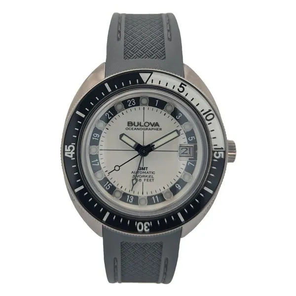 Bulova Oceanographer 'Devil Diver' GMT 98B407 41mm 2023 Harmony Jewellers Grimsby, ON